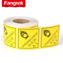 Custom Printed Paper Sticker Roll Adhesive Printing Shipping Labels